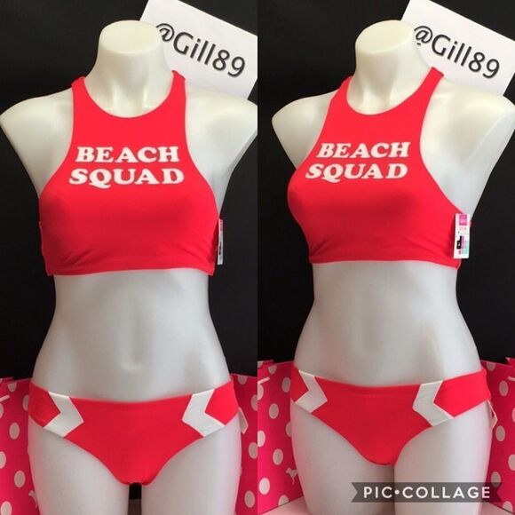 NEW ❤️PINK VICTORIA SECRET BIKINI SET - Picture 1 of 8